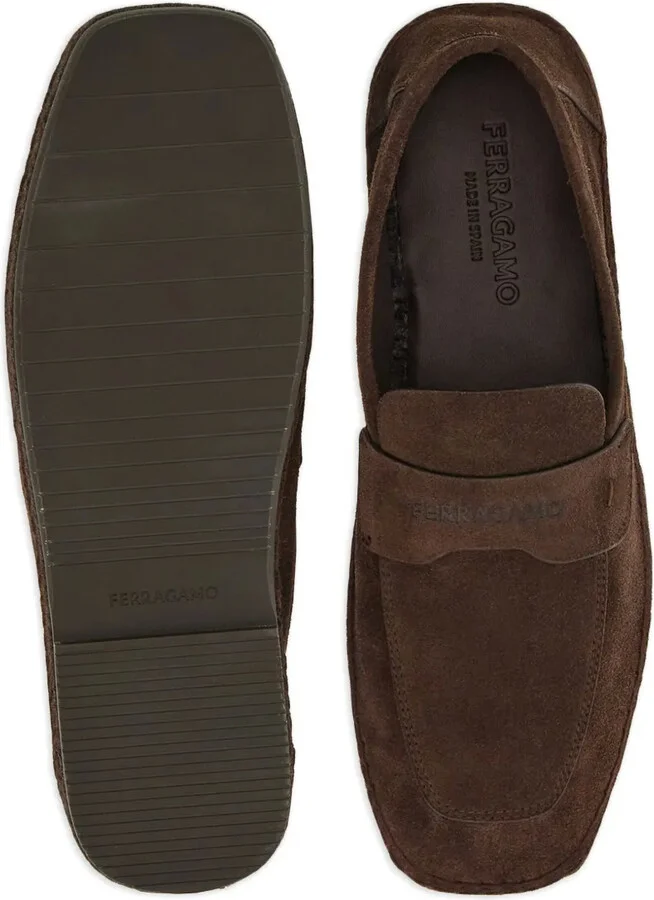 Logo-Embossed Suede Espadrilles - Image 5