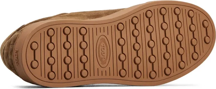 Logo-Embossed Suede Sneakers - Image 4