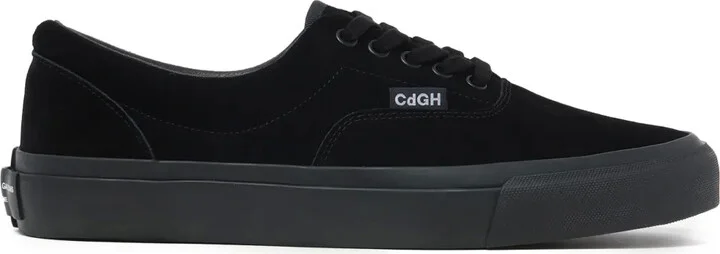 Logo-Embossed Suede Sneakers