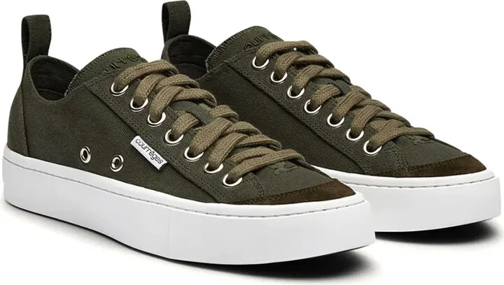 Logo-Embroidered Canvas Sneakers - Image 2