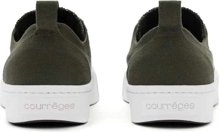 Logo-Embroidered Canvas Sneakers - Image 3