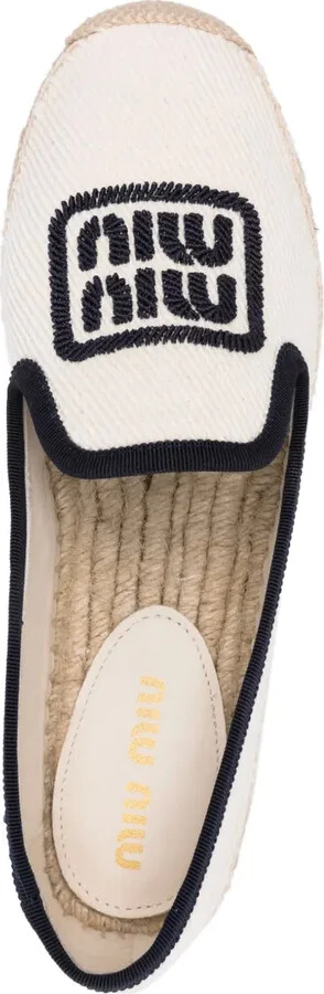 Logo-Embroidered Espadrilles - Image 4