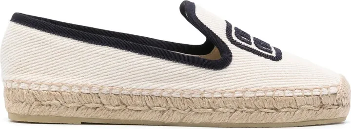 Logo-Embroidered Espadrilles