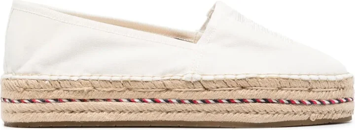 Logo-Embroidered Espadrilles