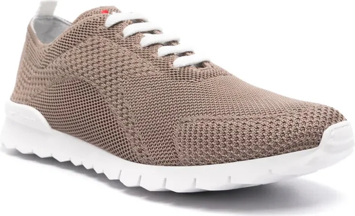 Logo-Embroidered Knitted Sneakers - Image 2