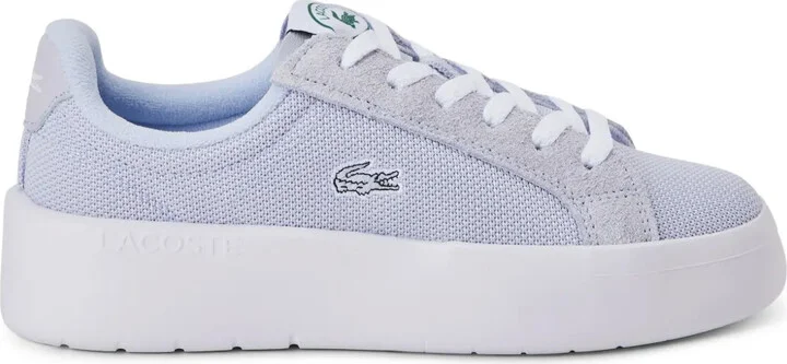 Logo-Embroidered Lace-Up Sneakers