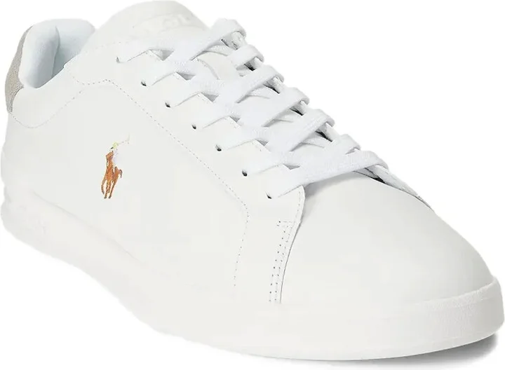 Logo-Embroidered Leather Sneakers - Image 2