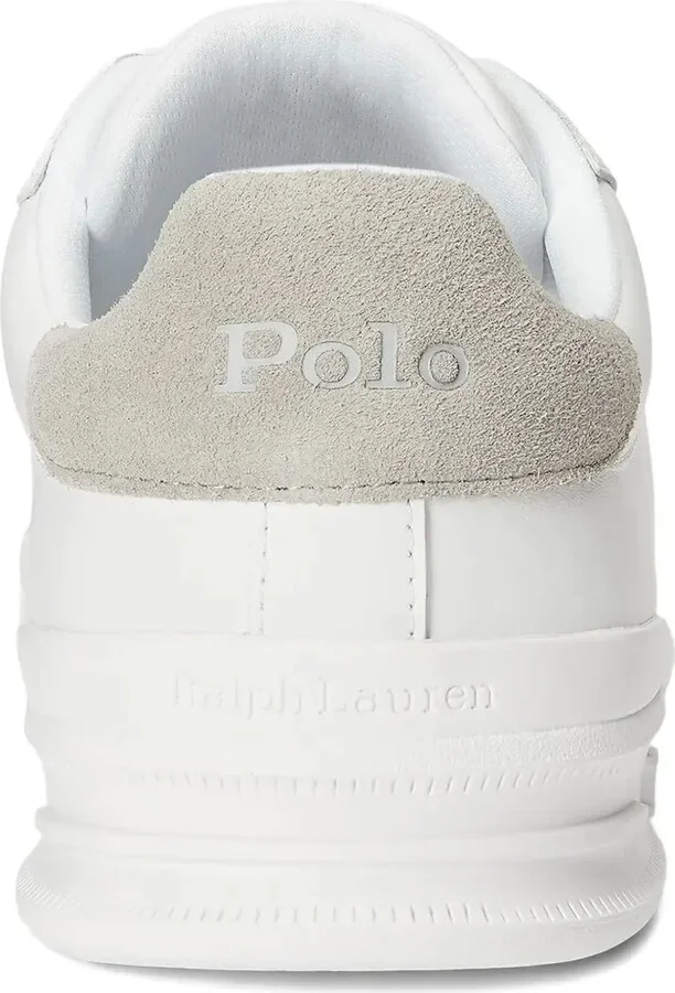 Logo-Embroidered Leather Sneakers - Image 3