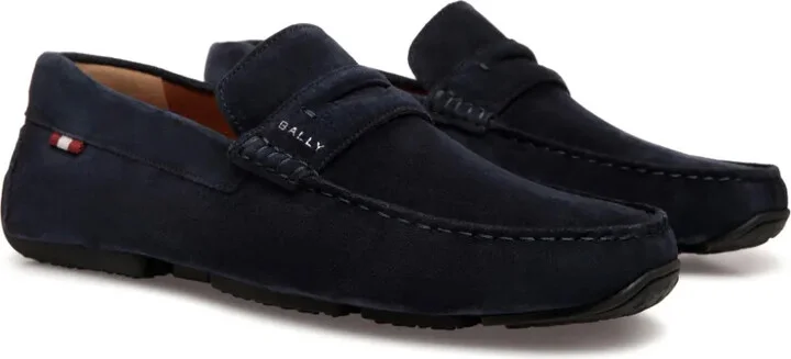 Logo-Embroidered Loafers - Image 2