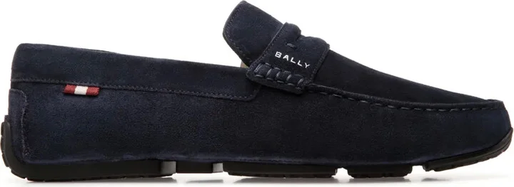 Logo-Embroidered Loafers