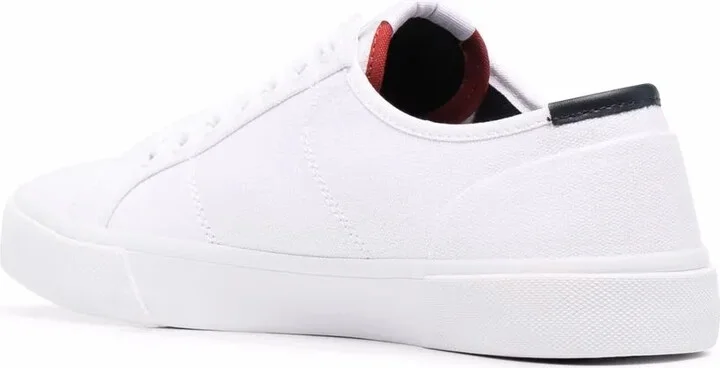 Logo-Embroidered Low-Top Sneakers - Image 3