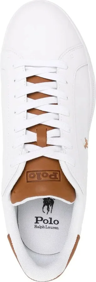 Logo-Embroidered Low-Top Sneakers - Image 4