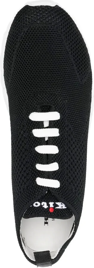 Logo-Embroidered Low-Top Sneakers - Image 4