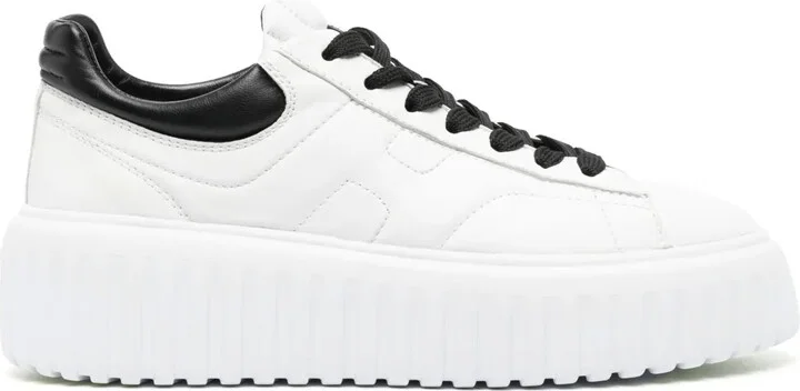 Logo-Embroidered Low-Top Sneakers