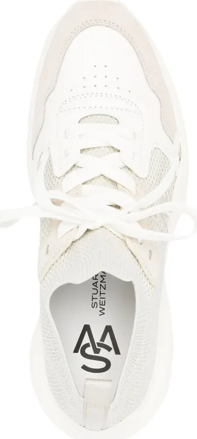 Logo-Embroidered Mesh Sneakers - Image 4