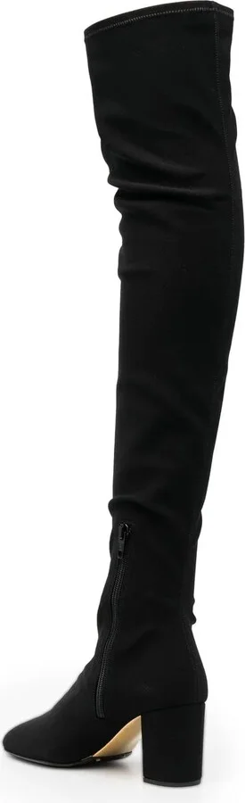 Logo-Embroidered Over-The-Knee Boots - Image 3