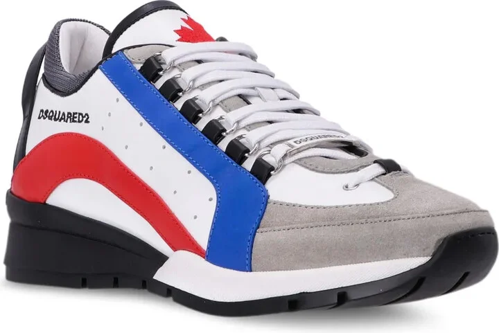 Logo-Embroidered Panelled Sneakers - Image 2