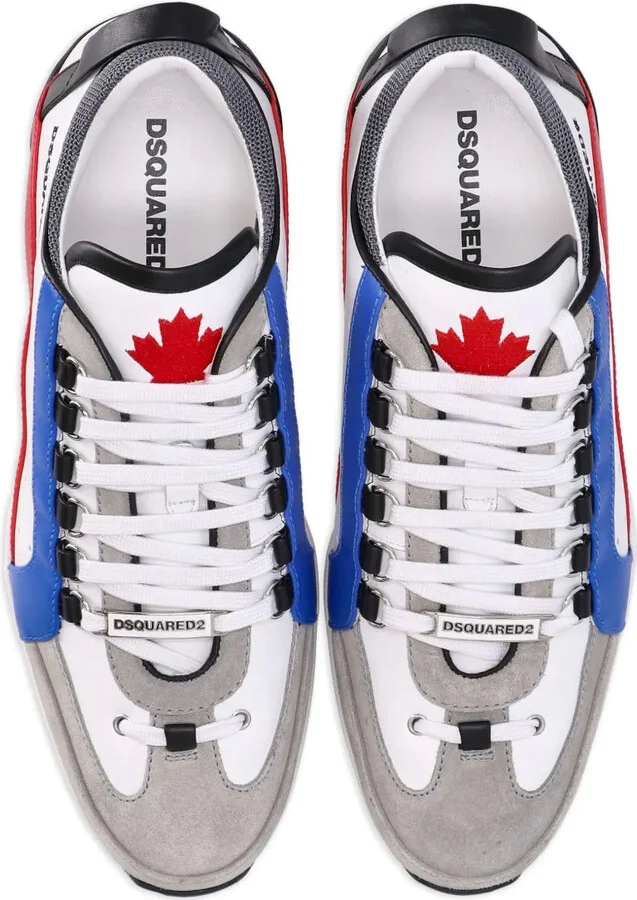Logo-Embroidered Panelled Sneakers - Image 4