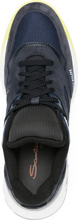 Logo-Embroidered Panelled Sneakers - Image 4