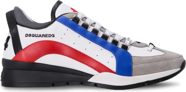 Logo-Embroidered Panelled Sneakers