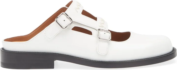 Logo Embroidered Sabot Mule - Image 3