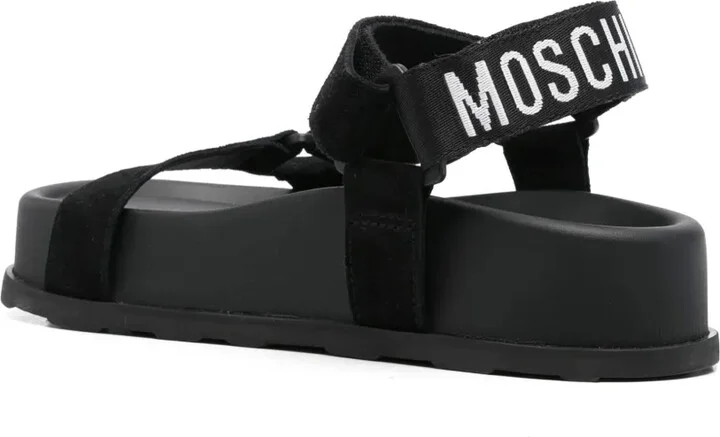Logo-Embroidered Sandals - Image 3