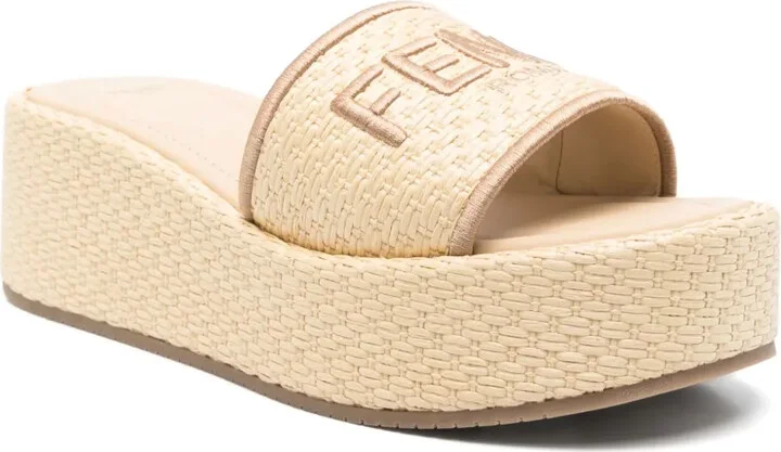 Logo-Embroidered Sandals - Image 2