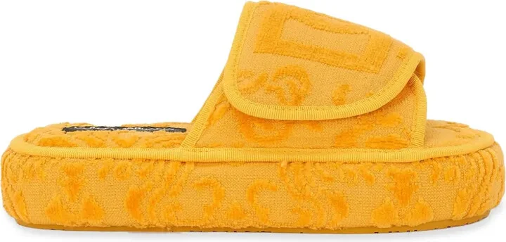 Logo-Embroidered Slippers