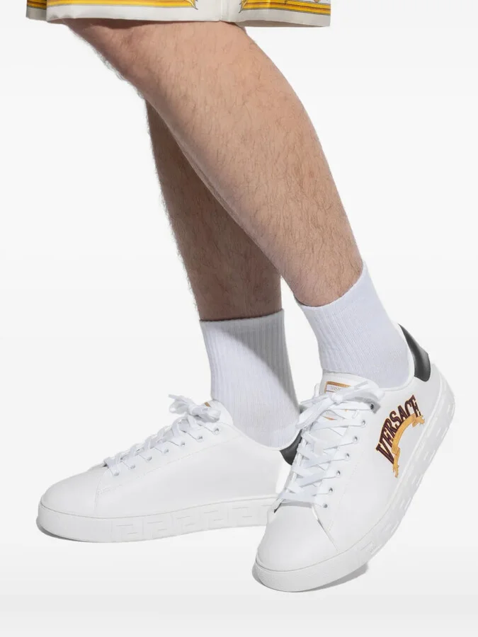 Logo-Embroidered Sneakers - Image 5