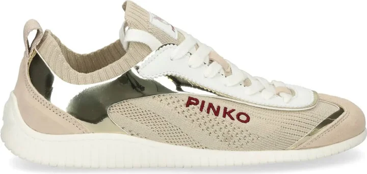 Logo-Embroidered Sneakers
