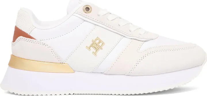 Logo-Embroidered Sneakers