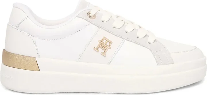 Logo-Embroidered Sneakers