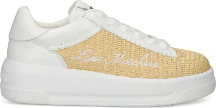 Logo-Embroidered Sneakers