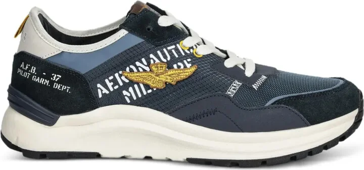 Logo-Embroidered Sneakers