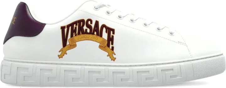 Logo-Embroidered Sneakers