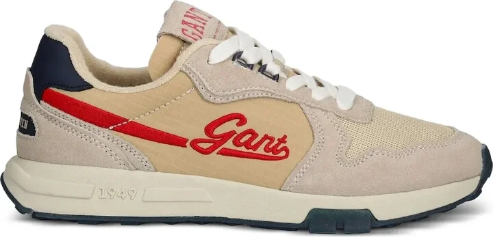 Logo-Embroidered Sneakers