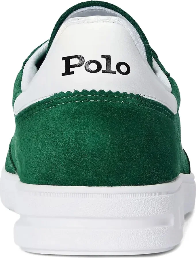 Logo-Embroidered Suede Sneakers - Image 3