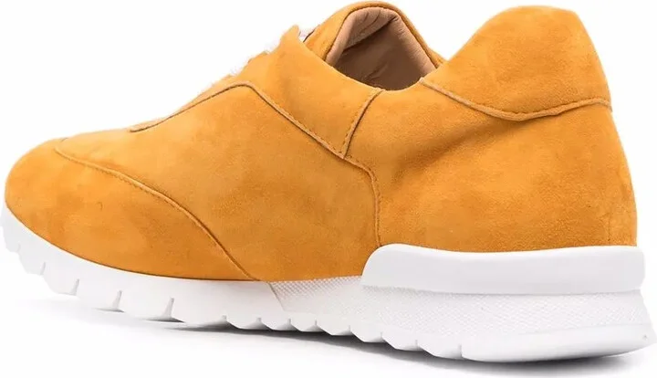 Logo-Embroidered Suede Sneakers - Image 3