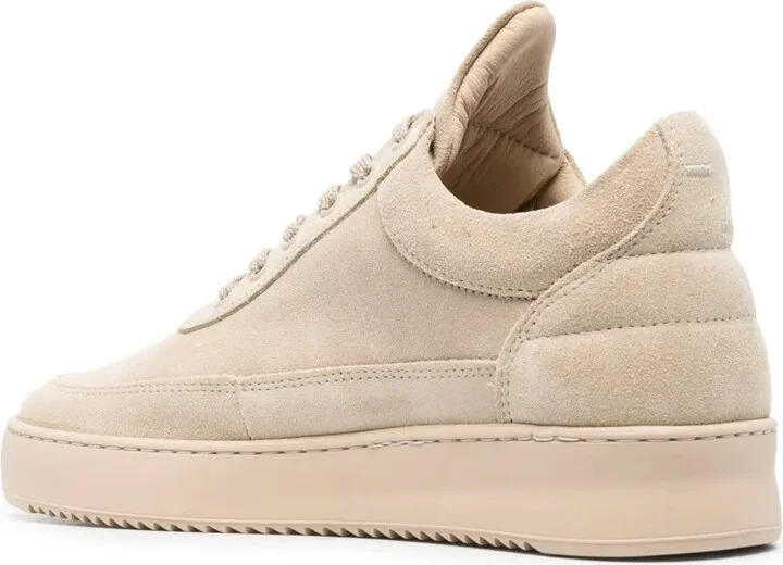Logo-Embroidered Suede Sneakers - Image 3