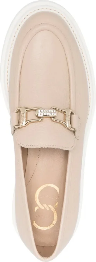 Logo-Engraved Hardware Leather Mocassins - Image 4