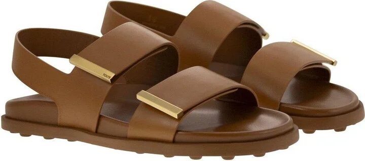 Logo Engraved Slip-on Sandals - Image 4