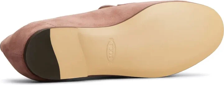 Logo-Engraved Suede Loafers - Image 4