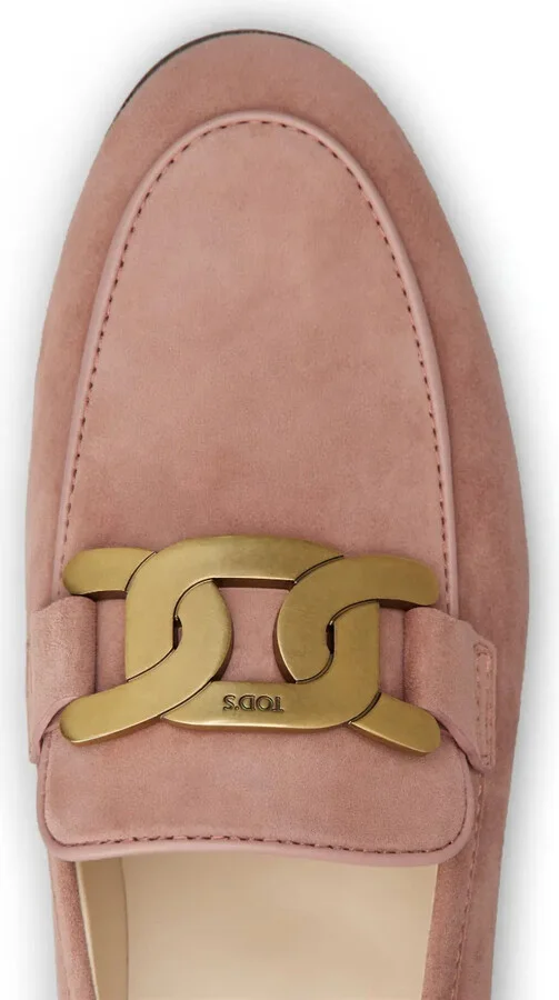 Logo-Engraved Suede Loafers - Image 5