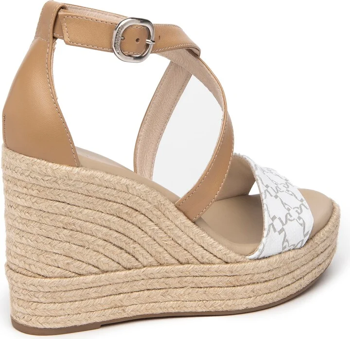 Logo Espadrille Wedge Sandal - Image 2