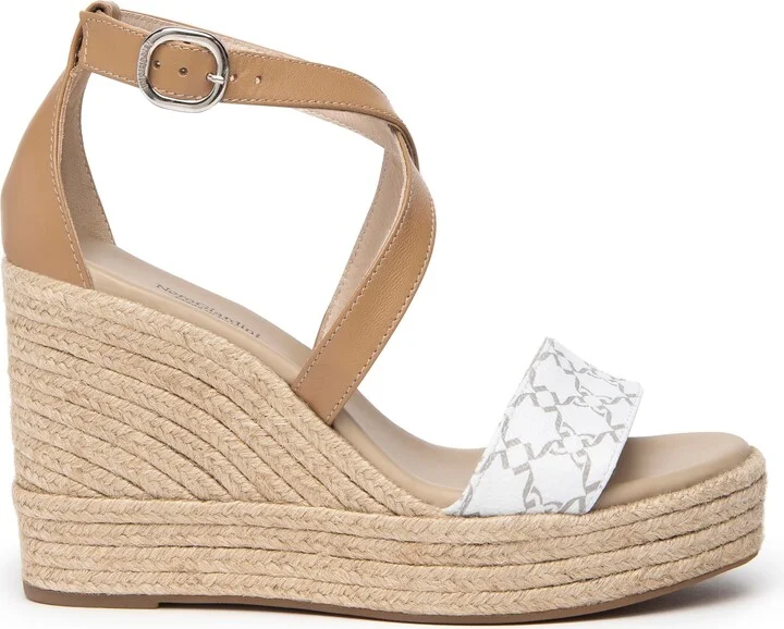 Logo Espadrille Wedge Sandal - Image 3