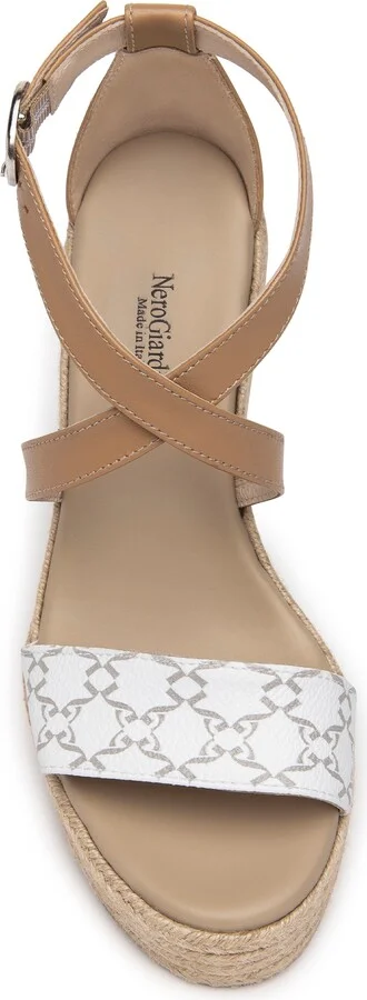 Logo Espadrille Wedge Sandal - Image 5
