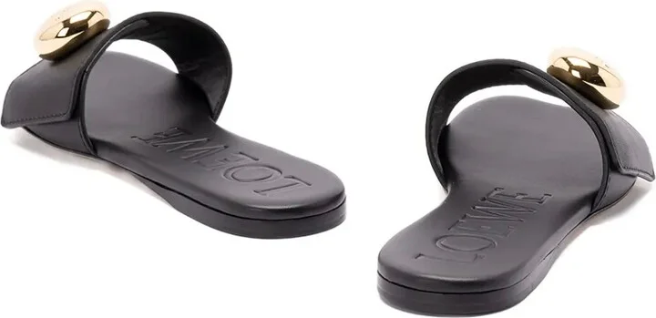 Logo Flat Sandals - Image 3