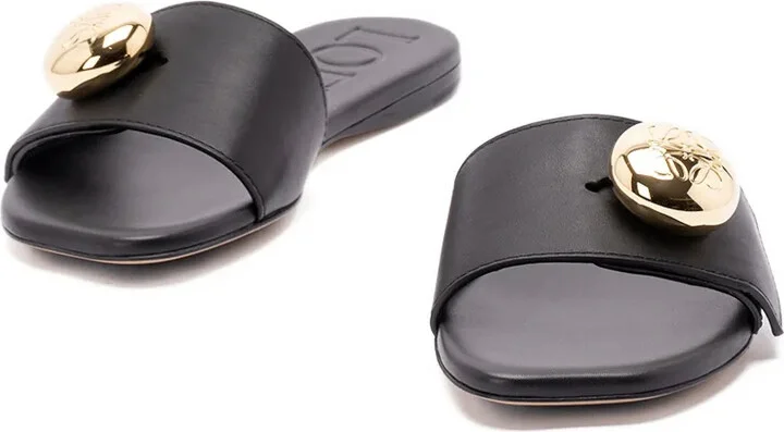 Logo Flat Sandals - Image 4