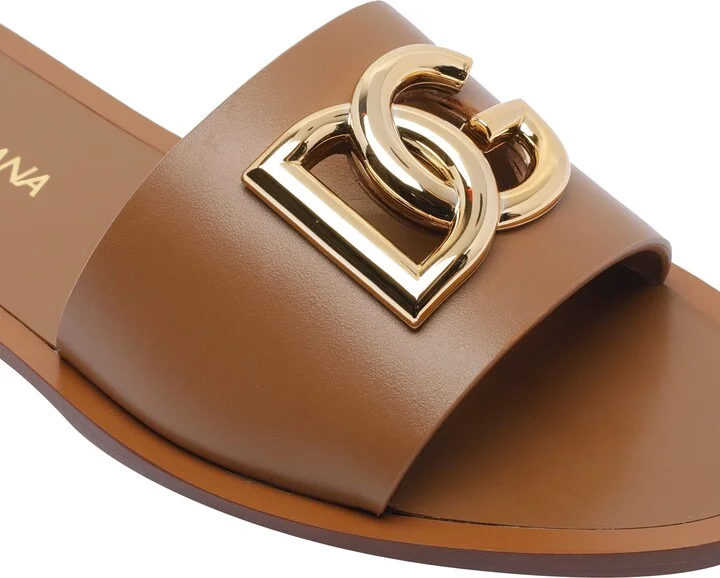 Logo Flat Sandals - Image 4