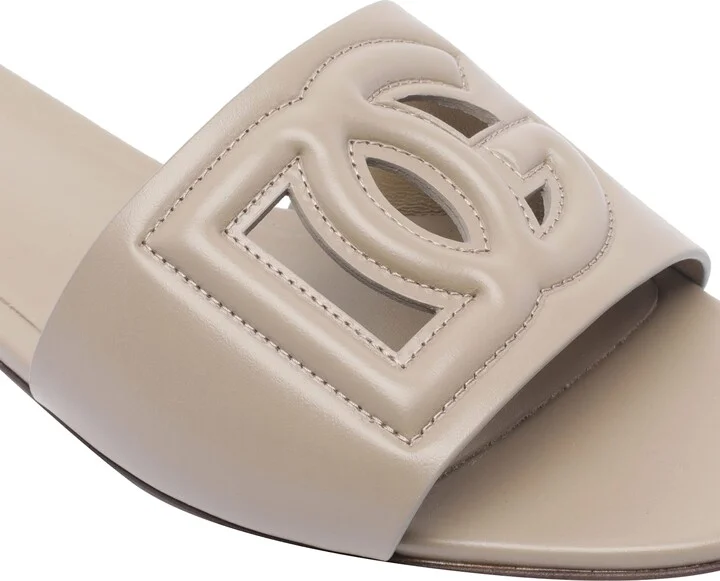 Logo Flat Sandals - Image 4